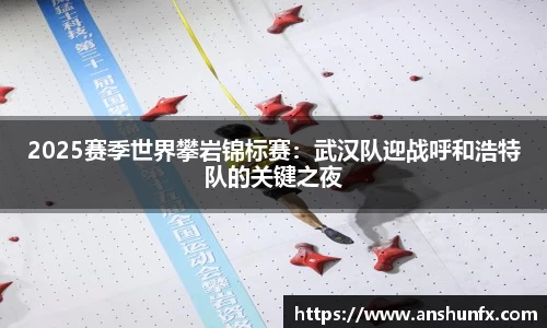2025赛季世界攀岩锦标赛：武汉队迎战呼和浩特队的关键之夜